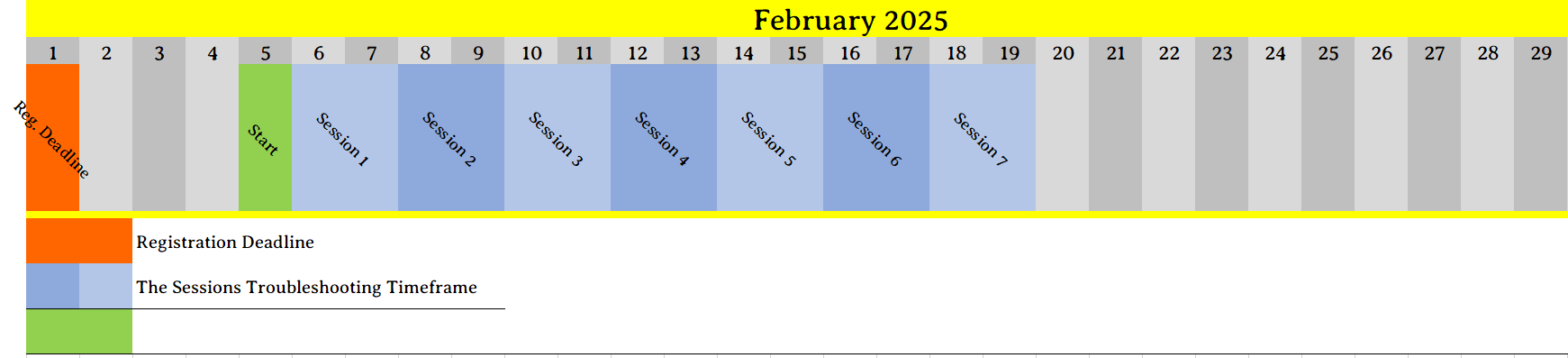 5th Gaussian workshop schedule